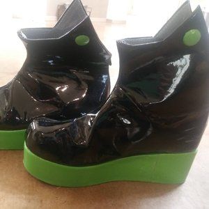 Marie splatoon vinyl cosplay boots